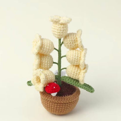 Crochet Flower Lamp